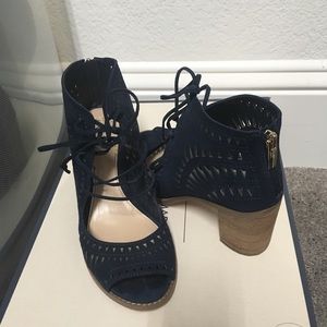 Suede Vince Camuto Heel Sandals